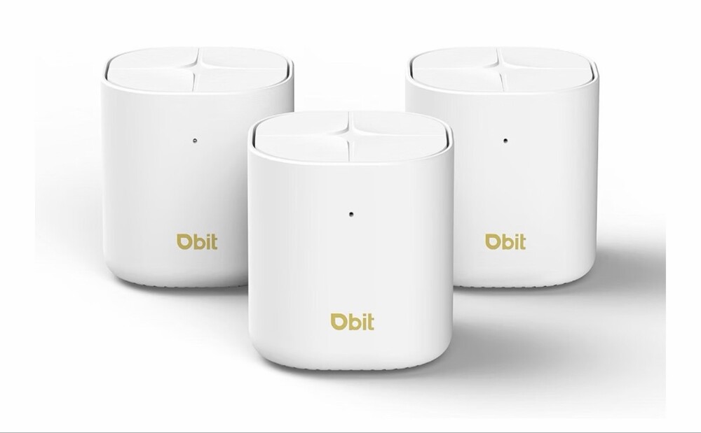 DBIT-MAX5 AX1800 WiFi 6 Whole Home Mesh System 3-Pack 6500 Sq Ft